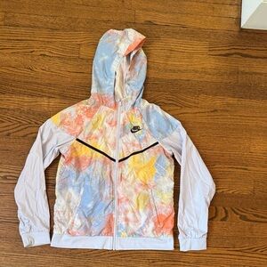 Nike Kids Multicolor Hoodie Full Zip Jacket